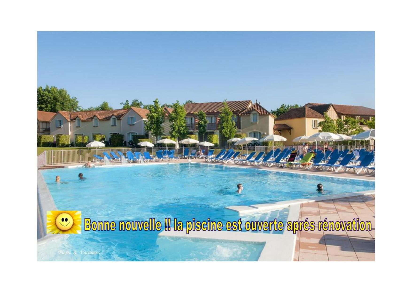 Charmant Appartement Avec Piscine. Монфланкен Екстер'єр фото